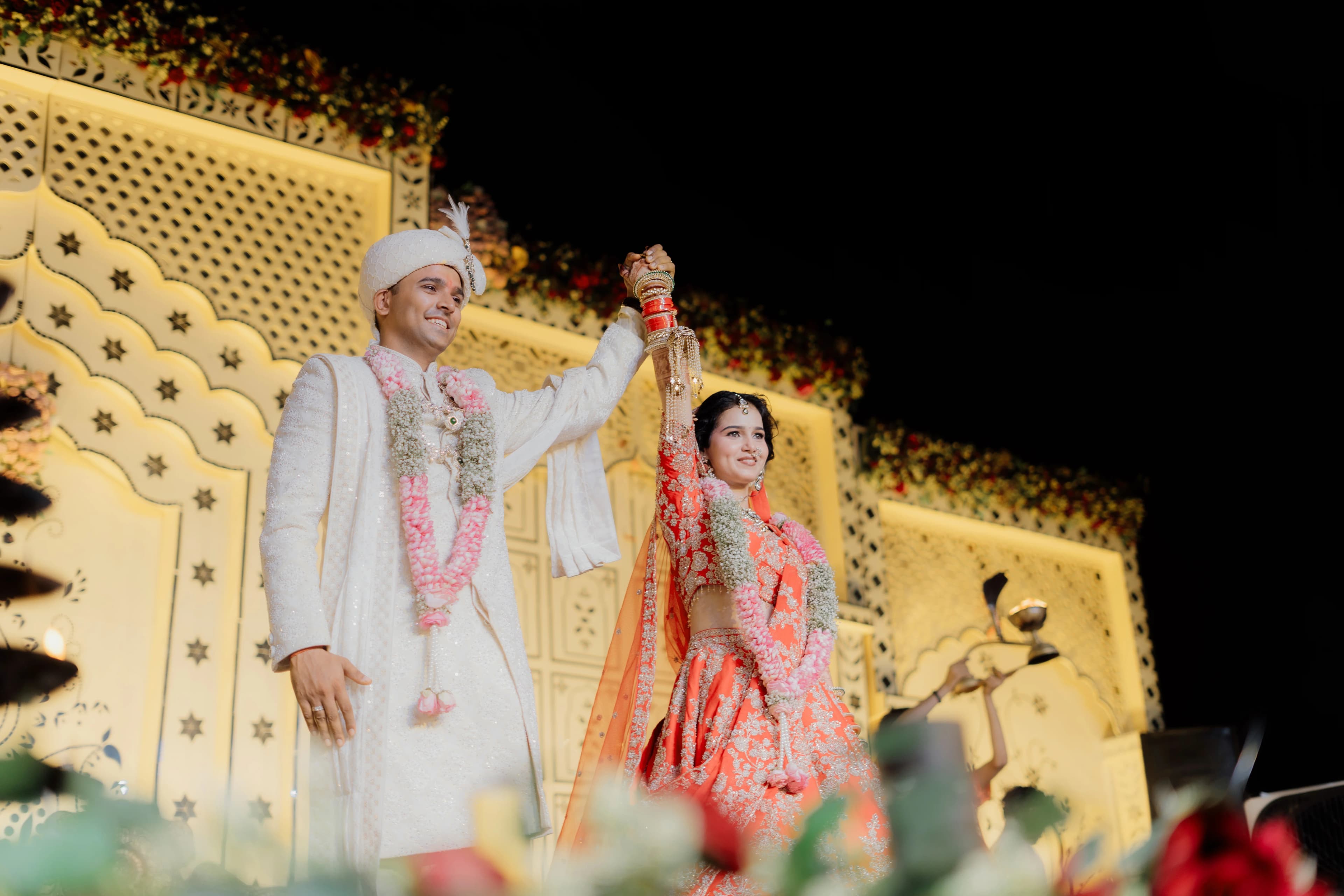 Wedding photography price packages in Varanasi by Love & Parampara Films.